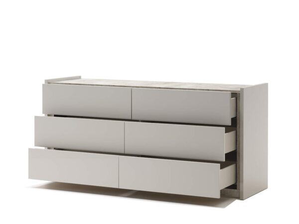 Modern gray itaian dresser