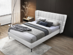 Angela White Eco Leather Bed