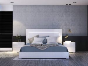 Italian bedroom set white